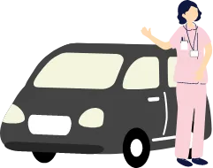 訪問看護師のアイコン