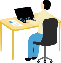 在宅事務のアイコン