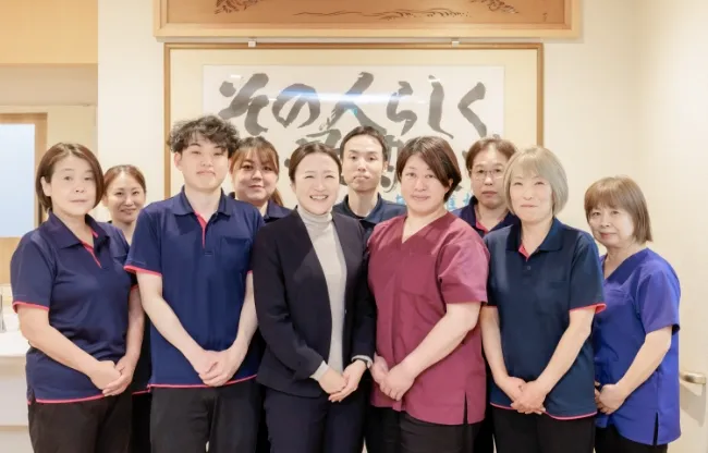 家庭と両立しやすい助け合い文化の写真